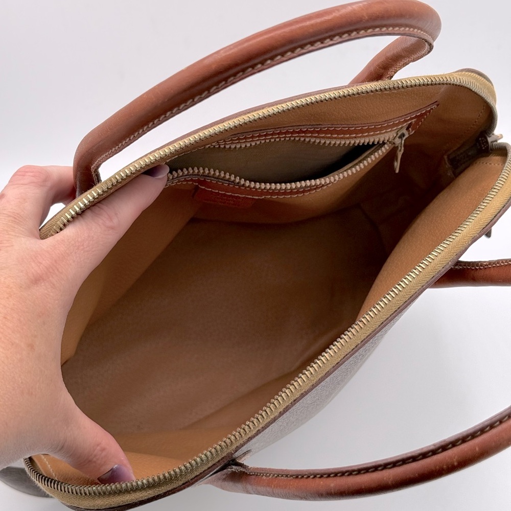 Brown Patterned Handbag - Picture 7 of 15